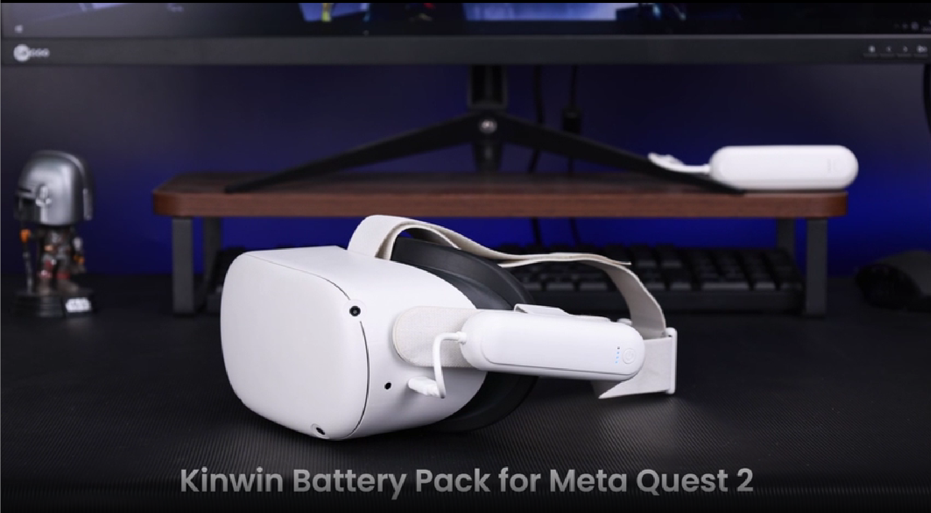 Amazon.com: Kinwin Battery Pack for Oculus Quest 2, 2 Pack